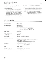 Preview for 32 page of Toshiba CE27G15 Owner'S Manual