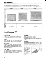 Preview for 4 page of Toshiba CE27H15 Owner'S Manual