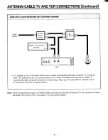 Предварительный просмотр 8 страницы Toshiba CE30C10 Owner'S Manual