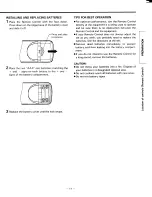 Предварительный просмотр 11 страницы Toshiba CE30C10 Owner'S Manual