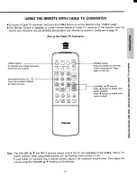 Preview for 13 page of Toshiba CE32C14 Owner'S Manual