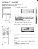 Preview for 21 page of Toshiba CE32C14 Owner'S Manual