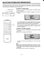 Preview for 24 page of Toshiba CE32C14 Owner'S Manual