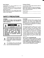 Preview for 2 page of Toshiba CE32D14 Owner'S Manual