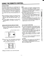 Предварительный просмотр 11 страницы Toshiba CE32D14 Owner'S Manual