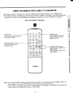 Preview for 13 page of Toshiba CE32D14 Owner'S Manual