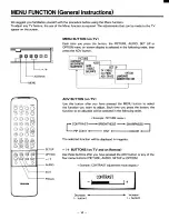 Предварительный просмотр 16 страницы Toshiba CE32D14 Owner'S Manual