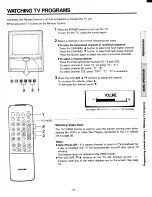 Preview for 21 page of Toshiba CE32D14 Owner'S Manual