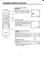 Preview for 22 page of Toshiba CE32D14 Owner'S Manual