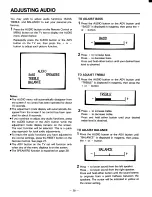 Preview for 28 page of Toshiba CE32D14 Owner'S Manual