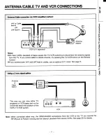 Предварительный просмотр 7 страницы Toshiba CE32D16 Owner'S Manual