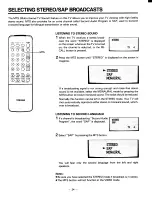 Предварительный просмотр 24 страницы Toshiba CE32D16 Owner'S Manual