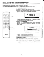 Предварительный просмотр 25 страницы Toshiba CE32D16 Owner'S Manual