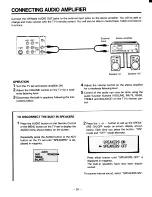 Предварительный просмотр 37 страницы Toshiba CE32D16 Owner'S Manual