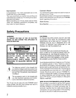 Предварительный просмотр 2 страницы Toshiba CE32E15 Owner'S Manual