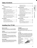 Предварительный просмотр 3 страницы Toshiba CE32E15 Owner'S Manual