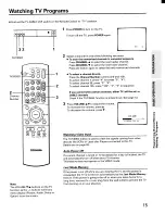 Предварительный просмотр 15 страницы Toshiba CE32E15 Owner'S Manual