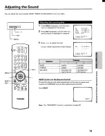 Preview for 19 page of Toshiba CE32E15 Owner'S Manual