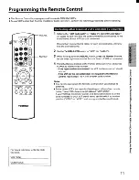 Предварительный просмотр 11 страницы Toshiba CE32F15 Owner'S Manual