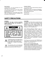 Preview for 2 page of Toshiba CE35D10 Owner'S Manual