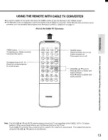 Preview for 13 page of Toshiba CE35D10 Owner'S Manual