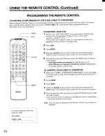 Preview for 14 page of Toshiba CE35D10 Owner'S Manual