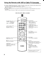 Предварительный просмотр 8 страницы Toshiba CE36G15 Owner'S Manual