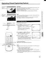 Preview for 15 page of Toshiba CF13F22 Owner'S Manual