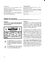 Preview for 2 page of Toshiba CF13H22 Owner'S Manual