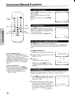 Preview for 10 page of Toshiba CF13H22 Owner'S Manual