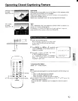 Preview for 13 page of Toshiba CF13H22 Owner'S Manual