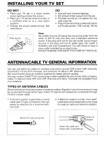 Preview for 4 page of Toshiba CF19C20 Owner'S Manual