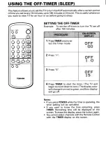 Preview for 18 page of Toshiba CF19C20 Owner'S Manual