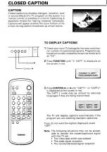 Preview for 20 page of Toshiba CF19C20 Owner'S Manual