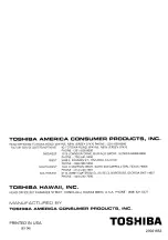 Preview for 26 page of Toshiba CF19C20 Owner'S Manual