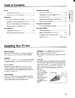 Preview for 3 page of Toshiba CF19F22 Owner'S Manual