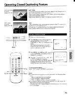 Preview for 15 page of Toshiba CF19F22 Owner'S Manual