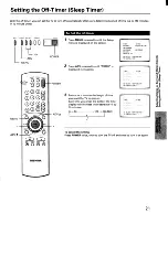 Предварительный просмотр 21 страницы Toshiba CF19G32 Owner'S Manual