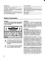 Preview for 2 page of Toshiba CF19H32 Owner'S Manual