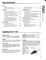 Preview for 3 page of Toshiba CF19H32 Owner'S Manual