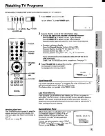 Preview for 15 page of Toshiba CF19H32 Owner'S Manual