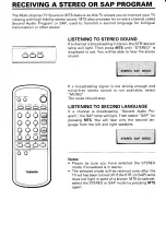 Preview for 18 page of Toshiba CF20C40 Owner'S Manual