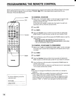 Preview for 14 page of Toshiba CF20D40 Owner'S Manual