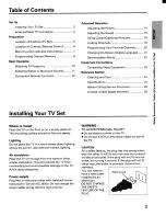 Preview for 3 page of Toshiba CF20E30 Owner'S Manual