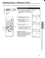 Preview for 11 page of Toshiba CF20E30 Owner'S Manual