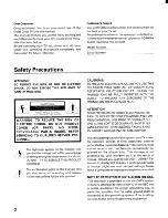 Preview for 2 page of Toshiba CF20E40 Owner'S Manual