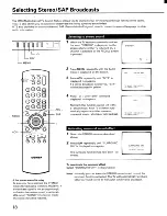 Preview for 18 page of Toshiba CF20E40 Owner'S Manual