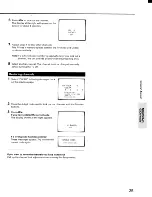 Preview for 25 page of Toshiba CF20E40 Owner'S Manual