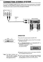 Preview for 28 page of Toshiba CF26C30 Owner'S Manual