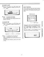 Предварительный просмотр 27 страницы Toshiba CF27C40 Owner'S Manual